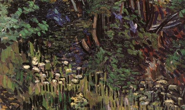 Vincent Van Gogh Details of Bushes oil painting image
